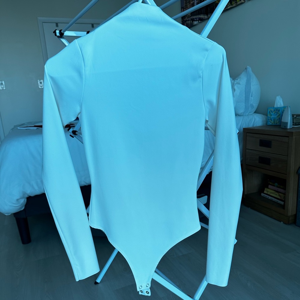 Good American turtle neck bodysuit